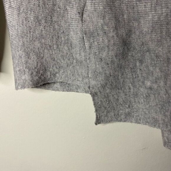 Topshop Gray Long Sleeve Wool Blend Sweater - Picture 6 of 9